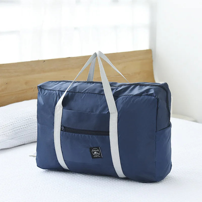 New Nylon Foldable Travel Bags Unisex Large Capacity Shoulder Bag Luggage Women WaterProof Handbags Travel Bags
